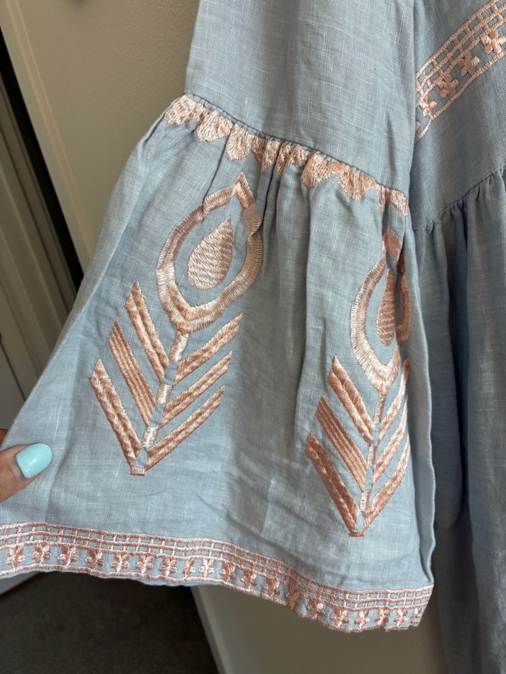 Linen Greek Kori dress - Picture 6 of 14